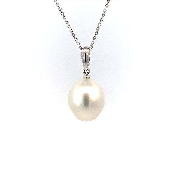 14KW White South Sea Pearl Necklace Blue Marlin Jewelry, Inc. Islamorada, FL