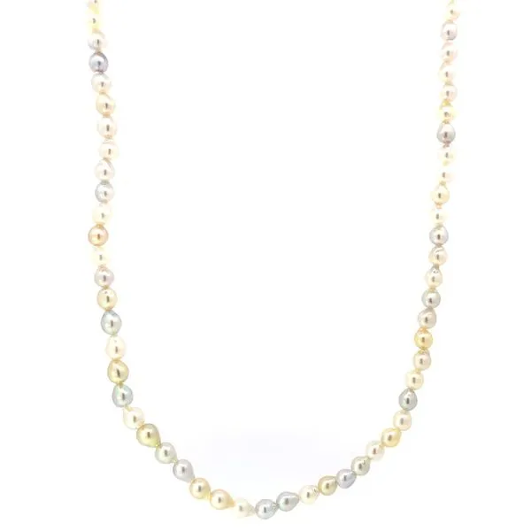Multi-Color Akoya Pearl Necklace Blue Marlin Jewelry, Inc. Islamorada, FL