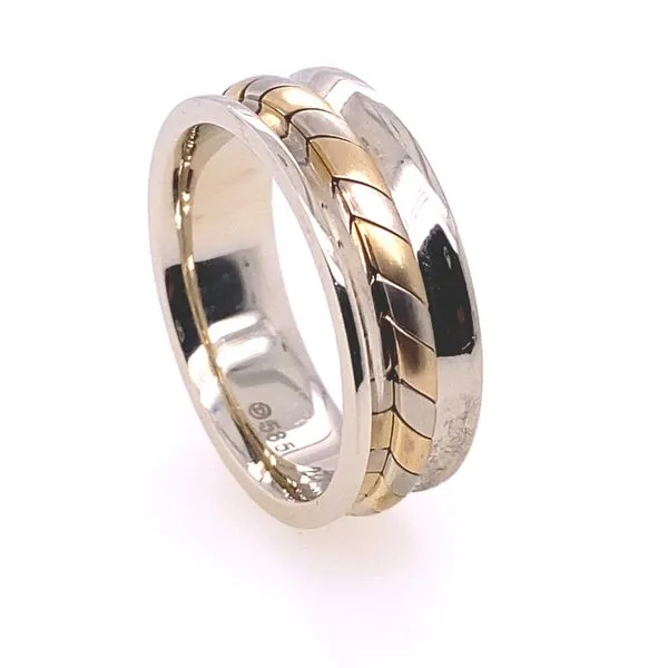 Men's Wedding Band Image 2 Blue Marlin Jewelry, Inc. Islamorada, FL