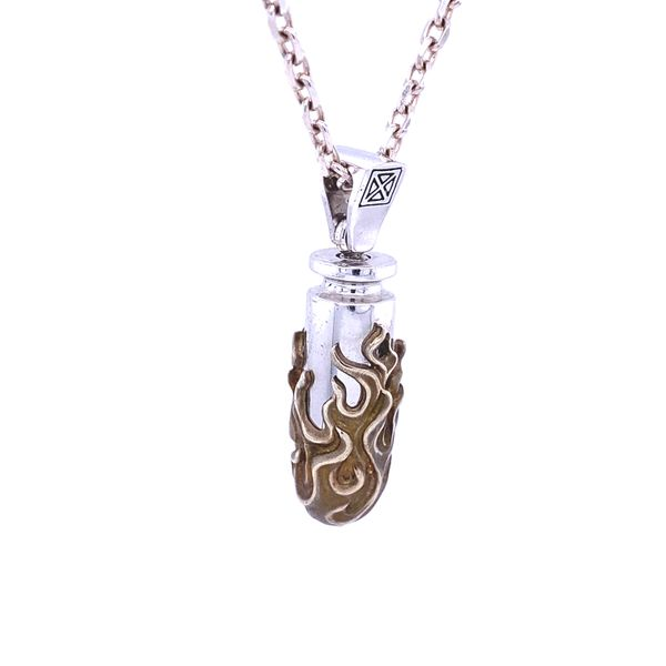 Bullet on Fire Pendant Image 4 Blue Marlin Jewelry, Inc. Islamorada, FL