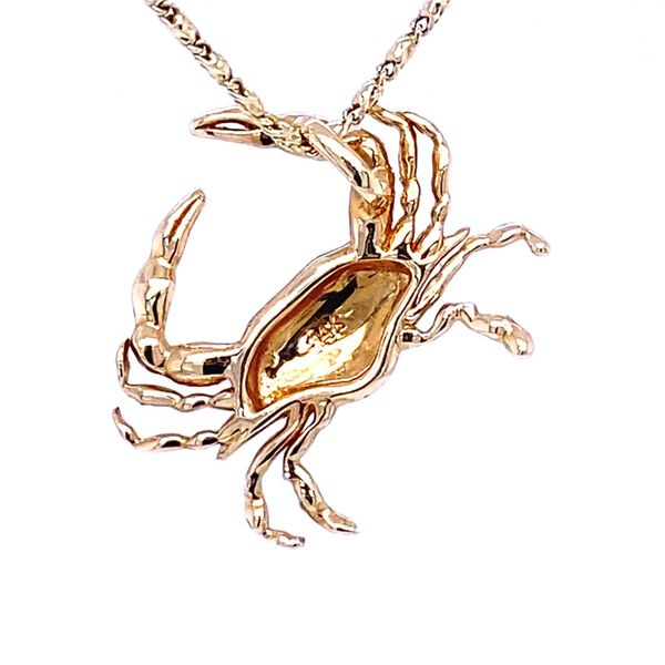 Crab Pendant Image 3 Blue Marlin Jewelry, Inc. Islamorada, FL