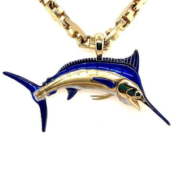 Blue Marlin Fish Pendant Blue Marlin Jewelry, Inc. Islamorada, FL