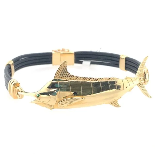 Blue Marlin Fish Men's Bracelet Blue Marlin Jewelry, Inc. Islamorada, FL