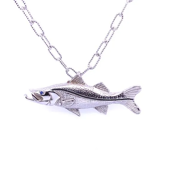 Snook Fish Pendant Blue Marlin Jewelry, Inc. Islamorada, FL