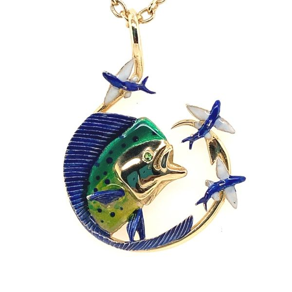 Mahi Fish Charm Blue Marlin Jewelry, Inc. Islamorada, FL