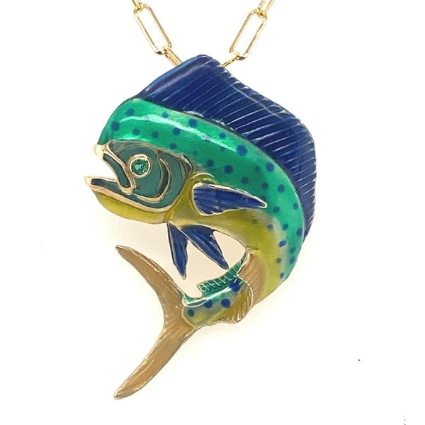 Mahi Fish Pendant Blue Marlin Jewelry, Inc. Islamorada, FL
