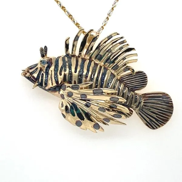 Lionfish Pendant Blue Marlin Jewelry, Inc. Islamorada, FL