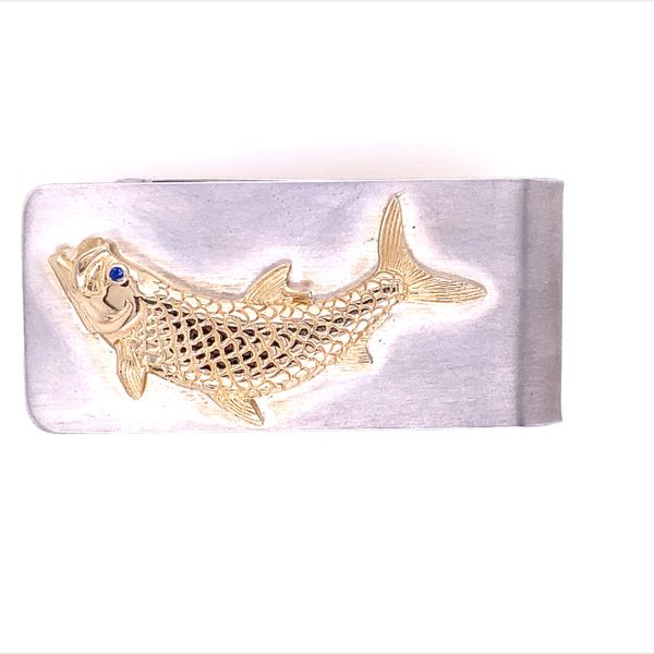 Tarpon Fish Money Clip Blue Marlin Jewelry, Inc. Islamorada, FL