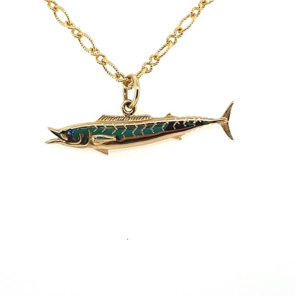 Wahoo Fish Charm Blue Marlin Jewelry, Inc. Islamorada, FL