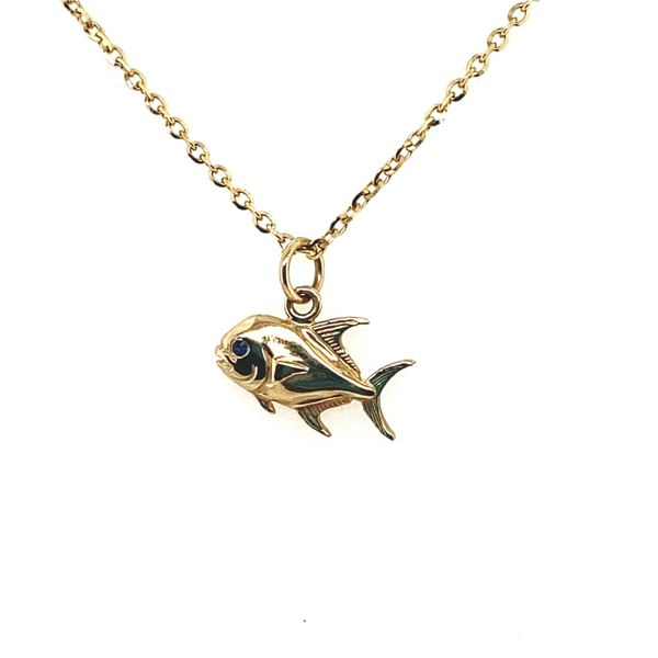 Permit Fish Pendant Blue Marlin Jewelry, Inc. Islamorada, FL