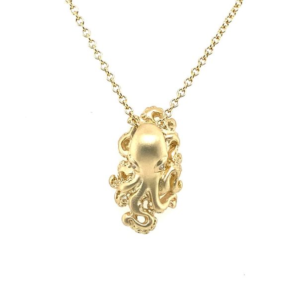 Steven Douglas Octopus Pendant with Diamond Blue Marlin Jewelry, Inc. Islamorada, FL
