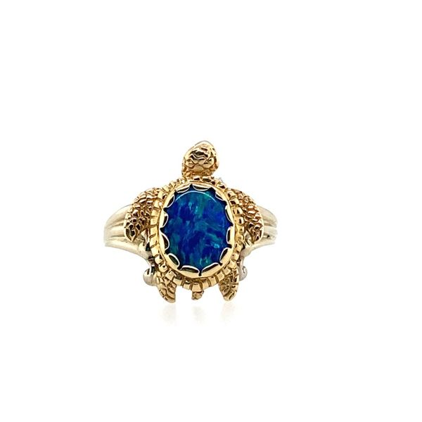 Steven Douglas Sea Turtle Opal Ring Blue Marlin Jewelry, Inc. Islamorada, FL