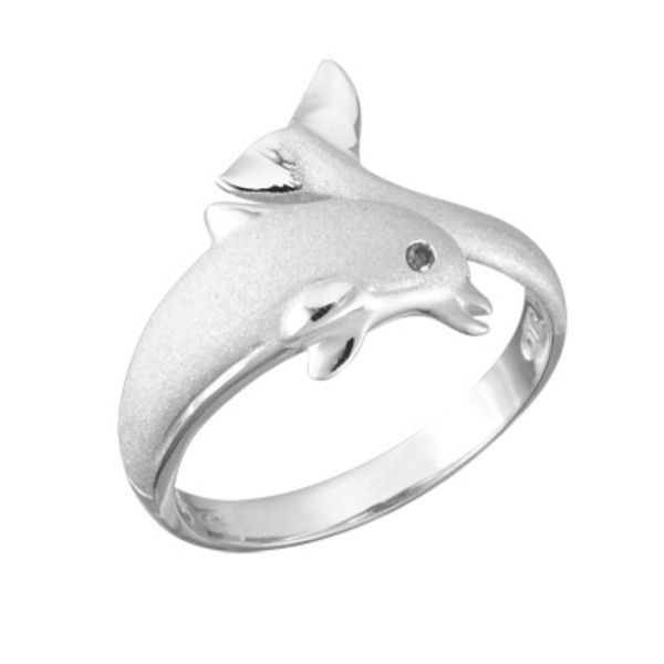 Denny Wong Silver Dolphin Ring Blue Marlin Jewelry, Inc. Islamorada, FL
