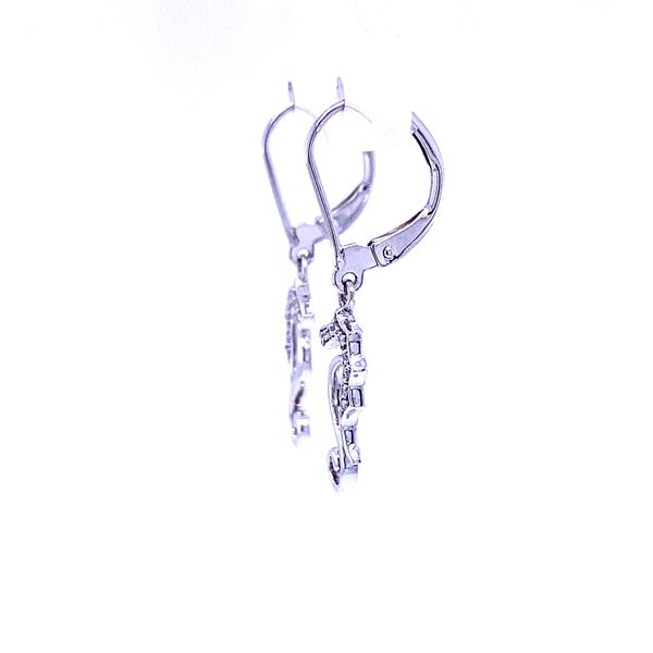 Diamond Seahorse Earrings Image 2 Blue Marlin Jewelry, Inc. Islamorada, FL