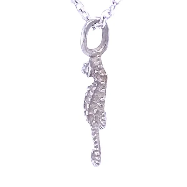 Tiny Seahorse Pendant/Charm Image 4 Blue Marlin Jewelry, Inc. Islamorada, FL