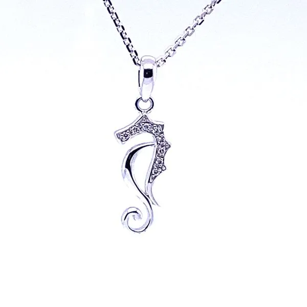 Diamond Seahorse Pendant Blue Marlin Jewelry, Inc. Islamorada, FL