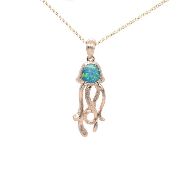 Kabana Opal Octopus Pendant/Necklace Blue Marlin Jewelry, Inc. Islamorada, FL