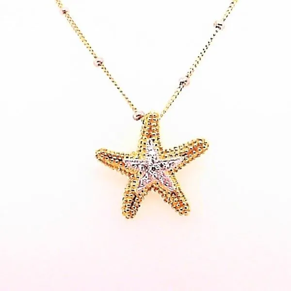 Denny Wong Sea Star Pendant with Diamonds Blue Marlin Jewelry, Inc. Islamorada, FL