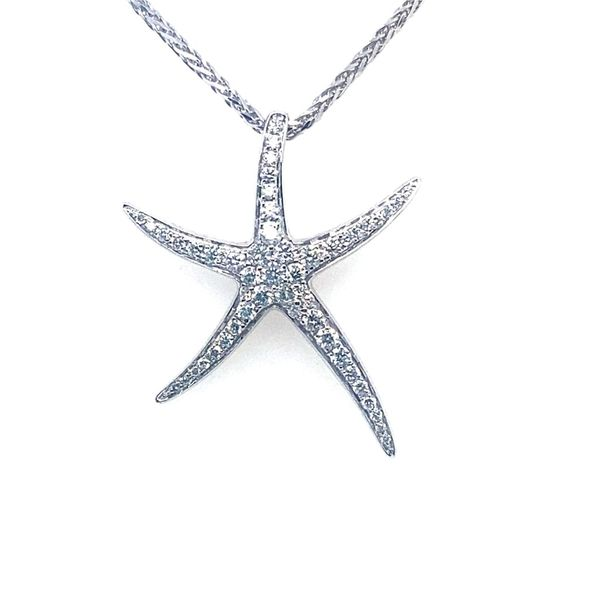 Karat Imports Diamond Starfish Pendant Blue Marlin Jewelry, Inc. Islamorada, FL