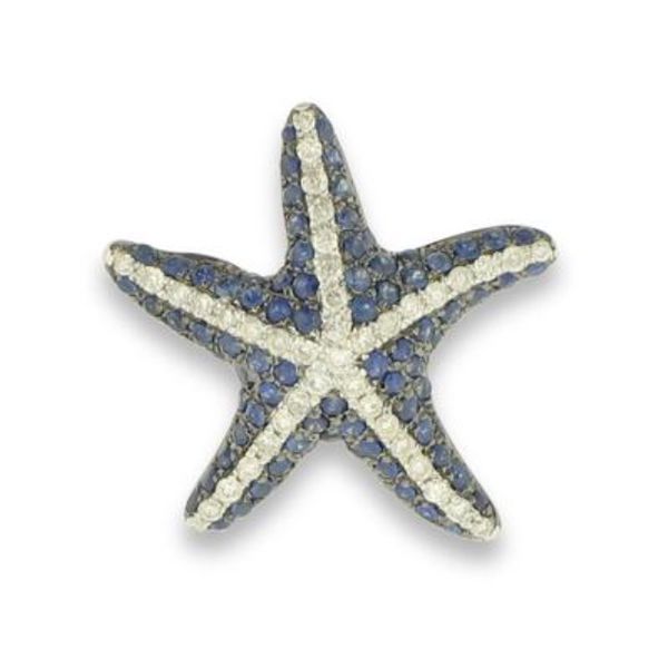 Nemati Diamond Starfish Pendant Blue Marlin Jewelry, Inc. Islamorada, FL