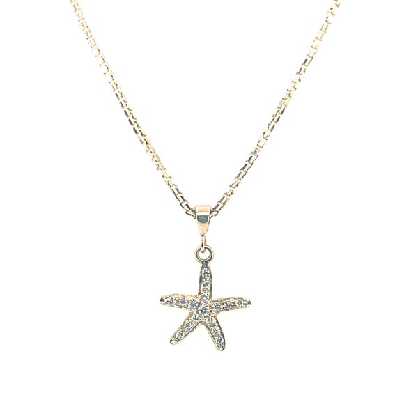 Cherie Dori Diamond Starfish Pendant Blue Marlin Jewelry, Inc. Islamorada, FL