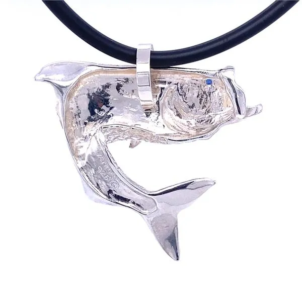 Silver Tarpon Fish Pendant Image 3 Blue Marlin Jewelry, Inc. Islamorada, FL