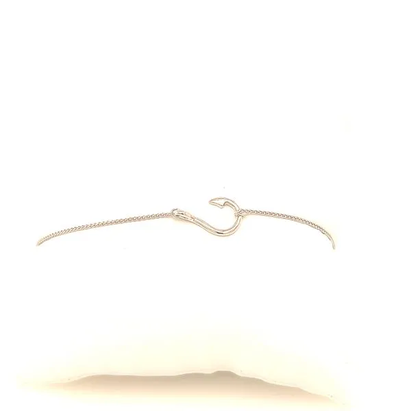 14K White Gold Hook Bracelet Blue Marlin Jewelry, Inc. Islamorada, FL