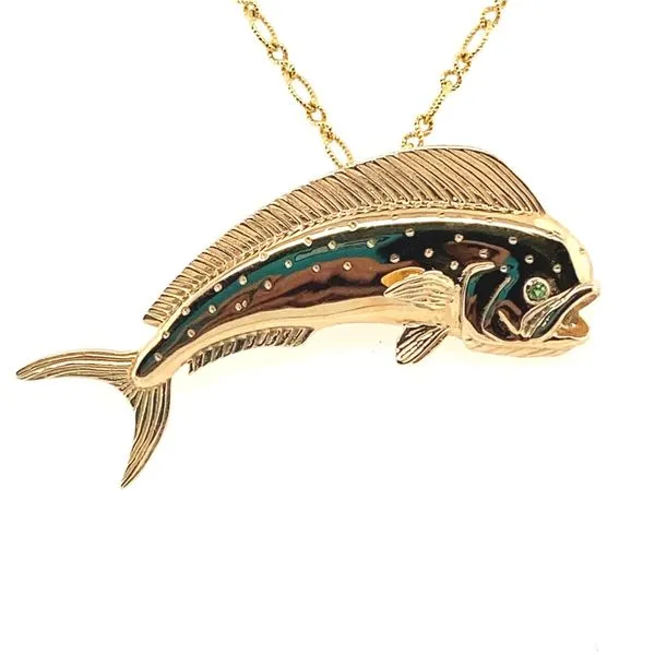 Mahi Fish Pendant Blue Marlin Jewelry, Inc. Islamorada, FL