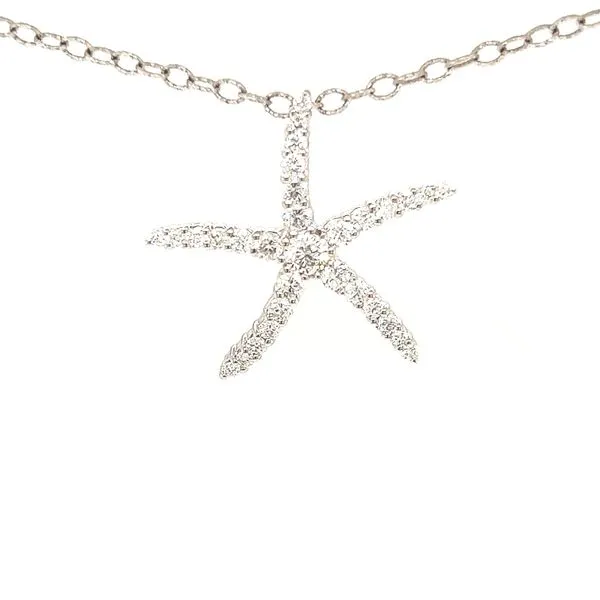 Diamond Starfish Pendant Blue Marlin Jewelry, Inc. Islamorada, FL