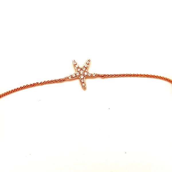 14K Rose Starfish Bracelet Blue Marlin Jewelry, Inc. Islamorada, FL