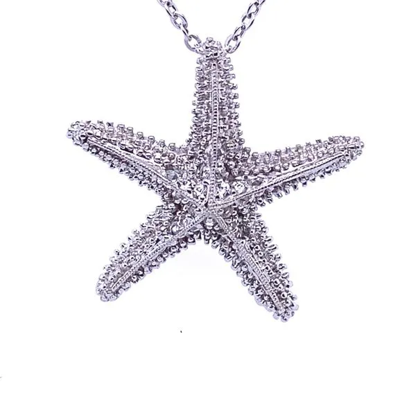 Denny Wong Silver Sea Star Pendant Blue Marlin Jewelry, Inc. Islamorada, FL