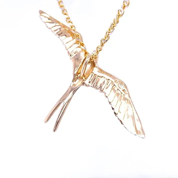 Medium Frigate Pendant Image 3 Blue Marlin Jewelry, Inc. Islamorada, FL