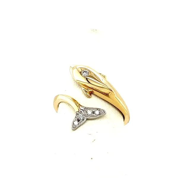 Steven Douglas Dolphin Ring Image 2 Blue Marlin Jewelry, Inc. Islamorada, FL
