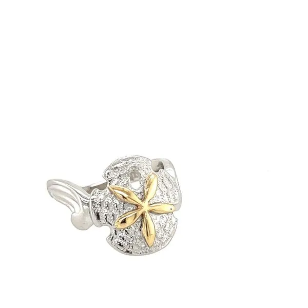 Sand Dollar Ring Image 2 Blue Marlin Jewelry, Inc. Islamorada, FL