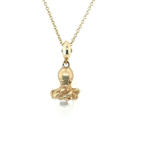 Steven Douglas Octopus Pearl Pendant Blue Marlin Jewelry, Inc. Islamorada, FL
