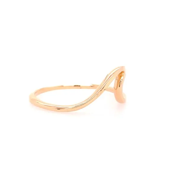 Women's Gold Wave Fashion Ring Image 2 Blue Marlin Jewelry, Inc. Islamorada, FL