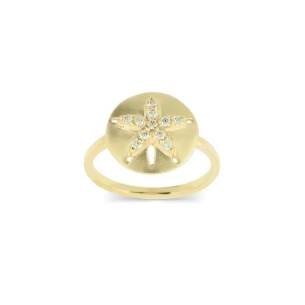 Sand Dollar Ring Blue Marlin Jewelry, Inc. Islamorada, FL