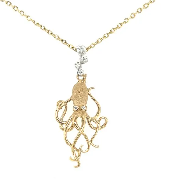 Denny Wong Octopus Pendant Blue Marlin Jewelry, Inc. Islamorada, FL