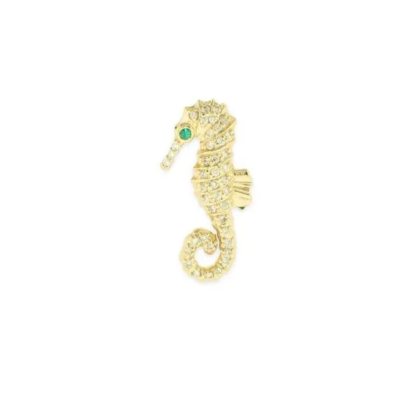 Diamond Seahorse Pendant Blue Marlin Jewelry, Inc. Islamorada, FL