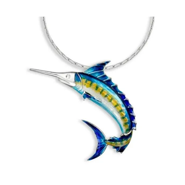 Blue Marlin Necklace Blue Marlin Jewelry, Inc. Islamorada, FL