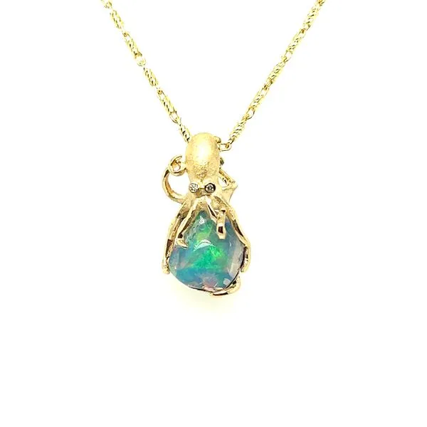 Denny Wong Octopus Opal Pendant Blue Marlin Jewelry, Inc. Islamorada, FL
