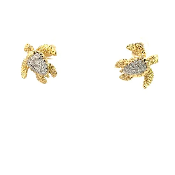 Sea Turtle Earrings Blue Marlin Jewelry, Inc. Islamorada, FL