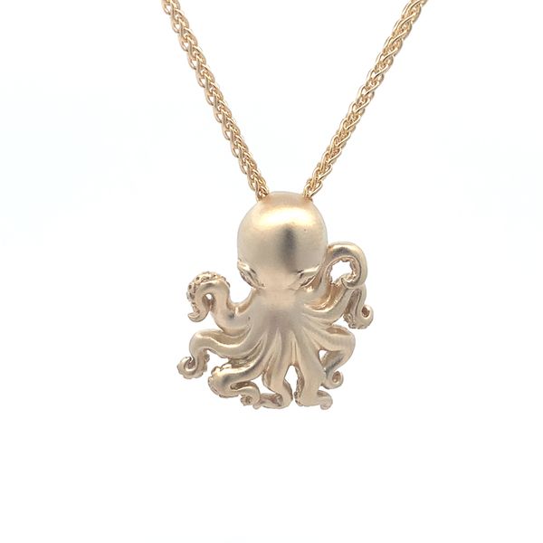 14K Octopus Pendant Blue Marlin Jewelry, Inc. Islamorada, FL