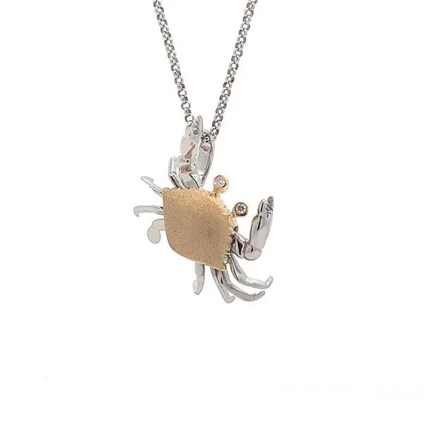 14K Denny Wong Crab Pendant Blue Marlin Jewelry, Inc. Islamorada, FL