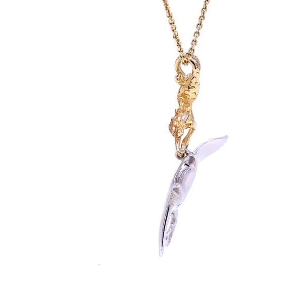 Steven Douglas Mermaid/Manta Ray Pendant Image 2 Blue Marlin Jewelry, Inc. Islamorada, FL