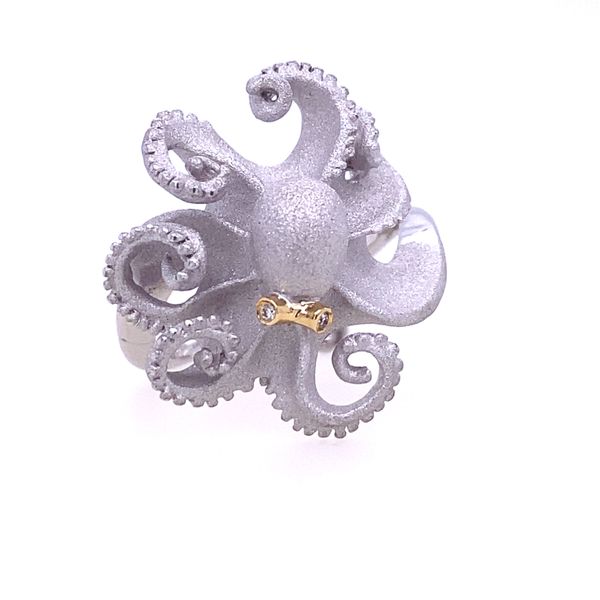 Denny Wong Silver Octopus Ring Blue Marlin Jewelry, Inc. Islamorada, FL