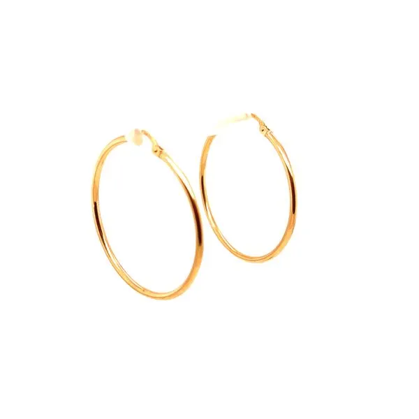35 MM Hoop Earrings Blue Marlin Jewelry, Inc. Islamorada, FL
