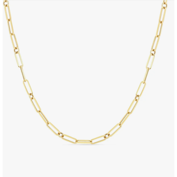 Roberto Coin Paperclip Chain Necklace Blue Marlin Jewelry, Inc. Islamorada, FL