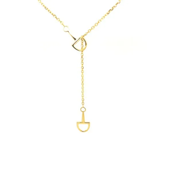Horse Bit Lariat Necklace Blue Marlin Jewelry, Inc. Islamorada, FL