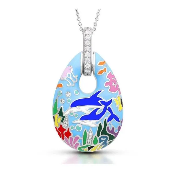 Belle Etoile Dolphin Pendant Blue Marlin Jewelry, Inc. Islamorada, FL